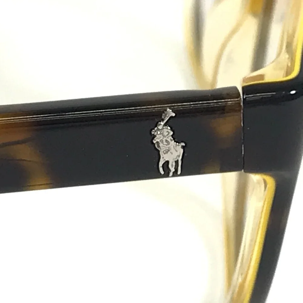 Polo Ralph Lauren Eyeglasses Frames PH2127 5337 Yellow Brown Tortoise 52-17-145